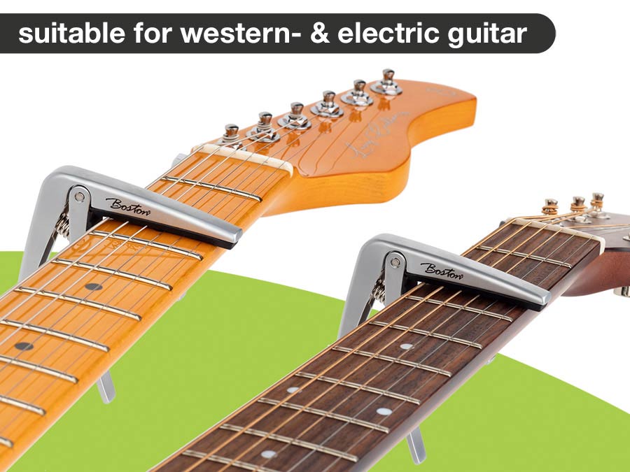 Boston BC-85-TI Capo voor Akoestische/Elektrische Gitaar