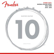 Fender snarenset elektrisch, nickel roundwound, regular top heavy bottom, 010-013-017-032-042-052
