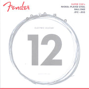 Fender snarenset elektrisch, nickel roundwound, heavy, 012-016-024-032-042-052