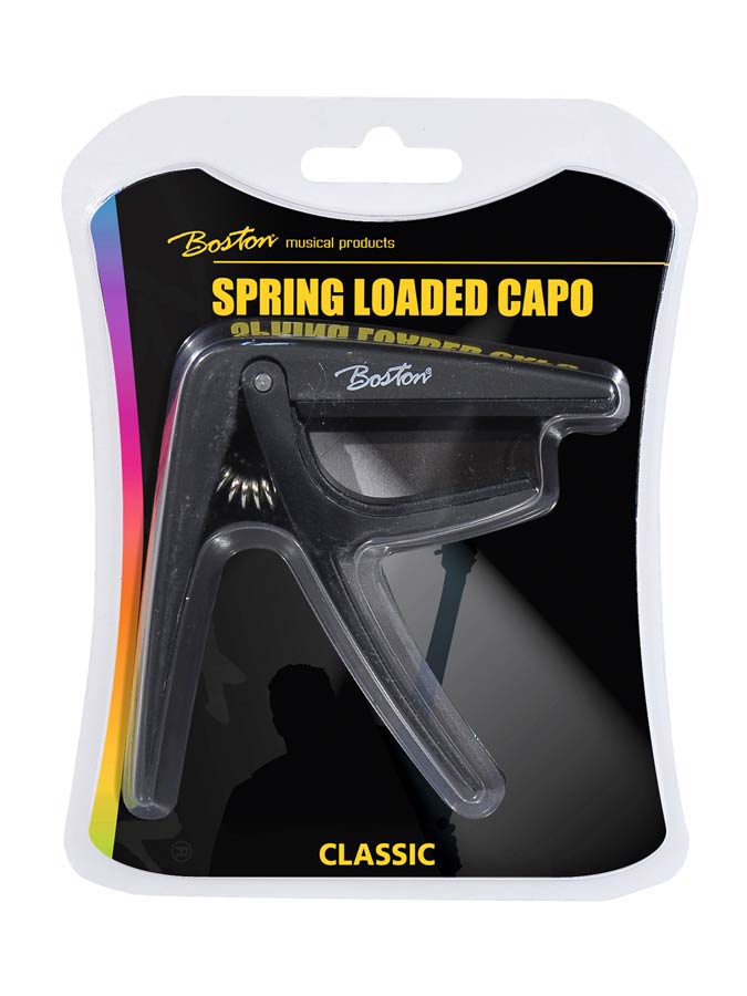 Boston BC-86-BK Capo voor Klassieke Gitaar