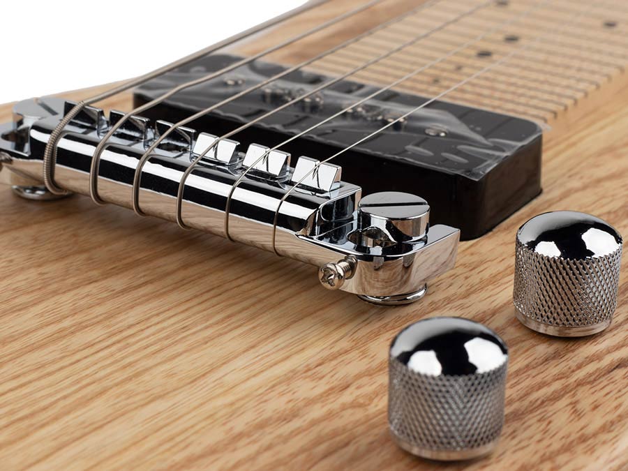 SX LG2ASHNA lapsteel van amerikaans essen met driepoot – naturel