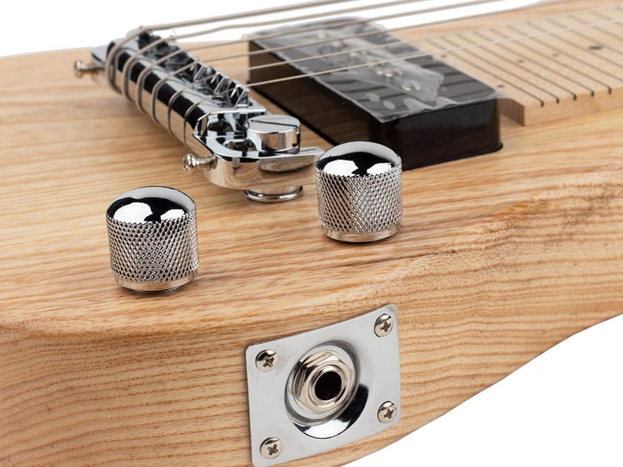 SX LG2ASHNA lapsteel van amerikaans essen met driepoot – naturel