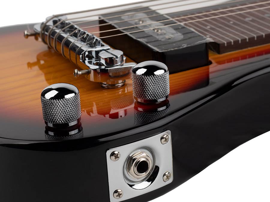 SX LG2ASH3TS lapsteel van amerikaans essen met driepoot – 3-Tone sunburst