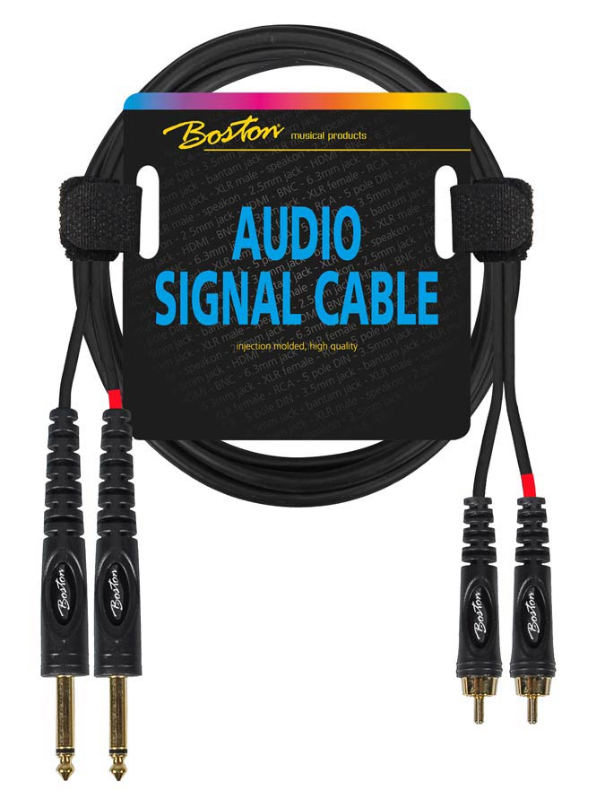 Boston AC-273-600 Audio signaalkabel 6 meter