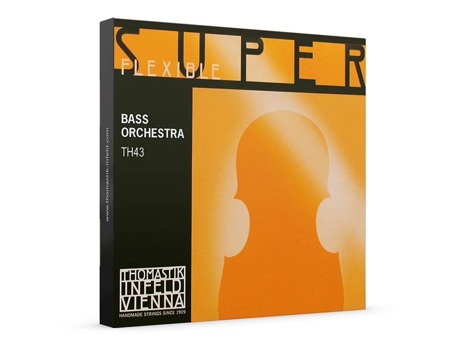 Thomastik-Infeld TH-43 snarenset contrabas 4/4, 110cm, solo, medium, consists of TH-36S, TH-37S, TH-38S, TH-39S