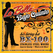 La Bella BX100 World Folk snaren voor bajo sexto, 023-078