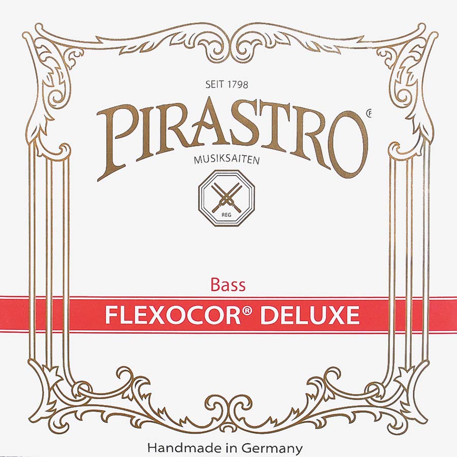 contrabassnaar, E-4, medium, staal/chroomstaal, deluxe