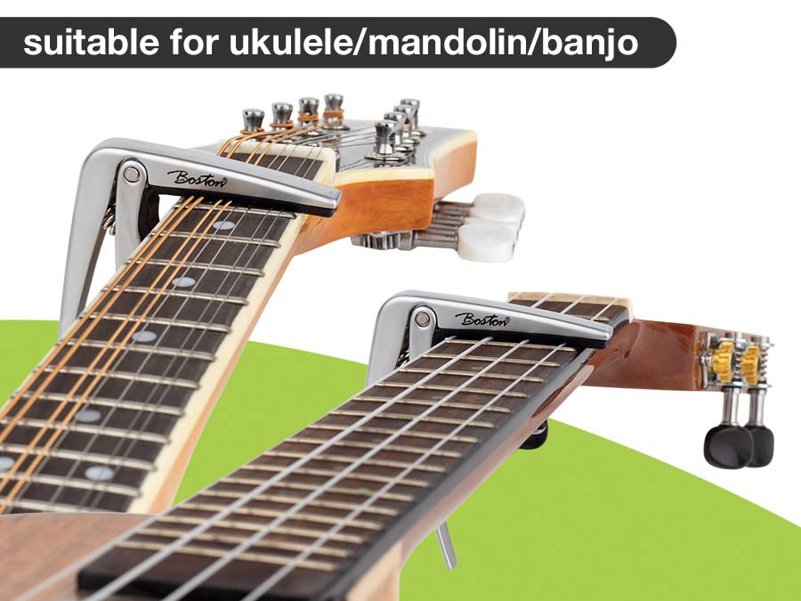 Boston BC-87-TI Capo voor Ukelele, Mandolin of Banjo