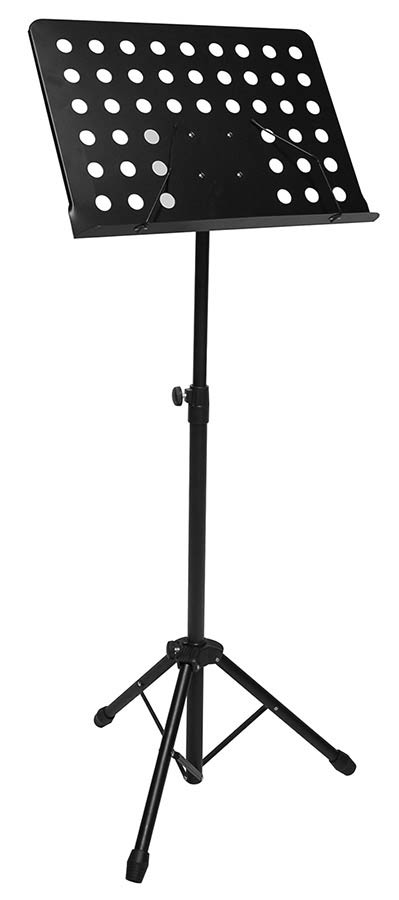 Boston OMS-280 metalen orkestlessenaar met geperforeerd afneembaar blad, 49x34cm, bulk verpakt (zonder indiv doos)