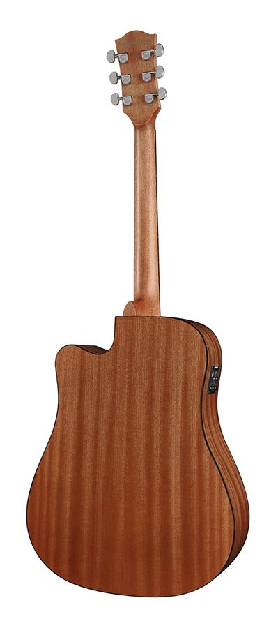 Richwood D-40-CE Master Series handgemaakte dreadnought gitaar, massief sparren en mahonie, Presys I, glanzend afgewerkt