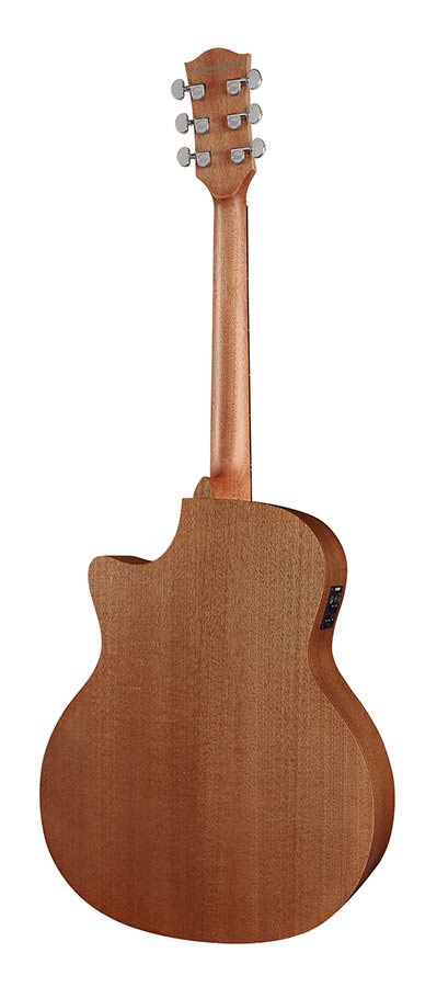Richwood G-50-CE Master Series handgemaakte auditorium gitaar, massief mahonie, Presys I, satijn afgewerkt