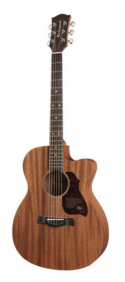 Richwood A-50-CE Master Series handgemaakte auditorium OOO gitaar, massief mahonie, Presys I, satijn afgewerkt
