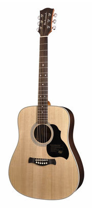 Richwood D-60 Master Series handgemaakte dreadnought gitaar, massief sparren en palissander, glanzend afgewerkt