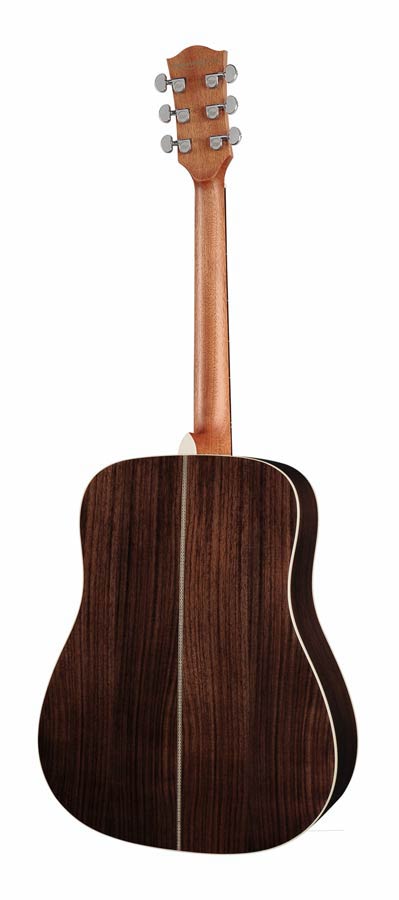 Richwood D-60 Master Series handgemaakte dreadnought gitaar, massief sparren en palissander, glanzend afgewerkt