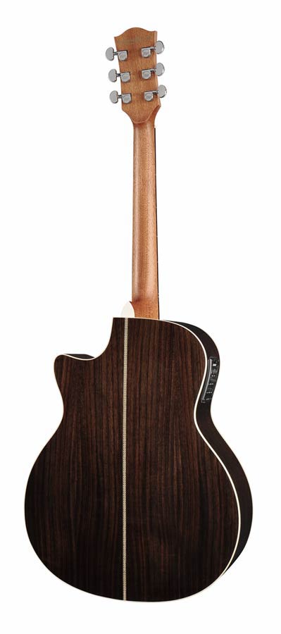 Richwood G-60-CE Master Series handgemaakte grand auditorium gitaar, massief sparren en palissander, Presys 201