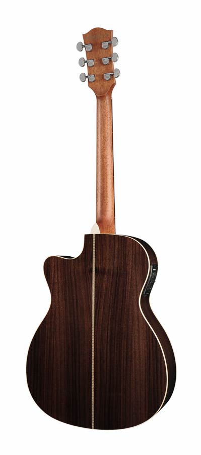 Richwood A-60-CE Master Series handgemaakte auditorium OOO gitaar, massief sparren en palissander, Presys 201