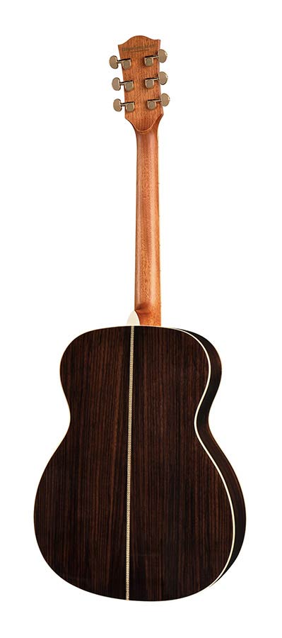 Richwood A-70-VA Master Series handgemaakte auditorium OOO gitaar, massief sparren en palissander, echt abalone inleg