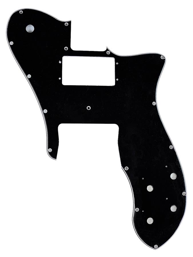 Fender 0054523049 '72 Telecaster Custom Slagplaat Zwart 16-Gaats 3-Laags
