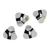 Fender 0991350000 Pure Vintage 3-schroefs versterkerhoeken nikkel set van 4 afbeelding 2