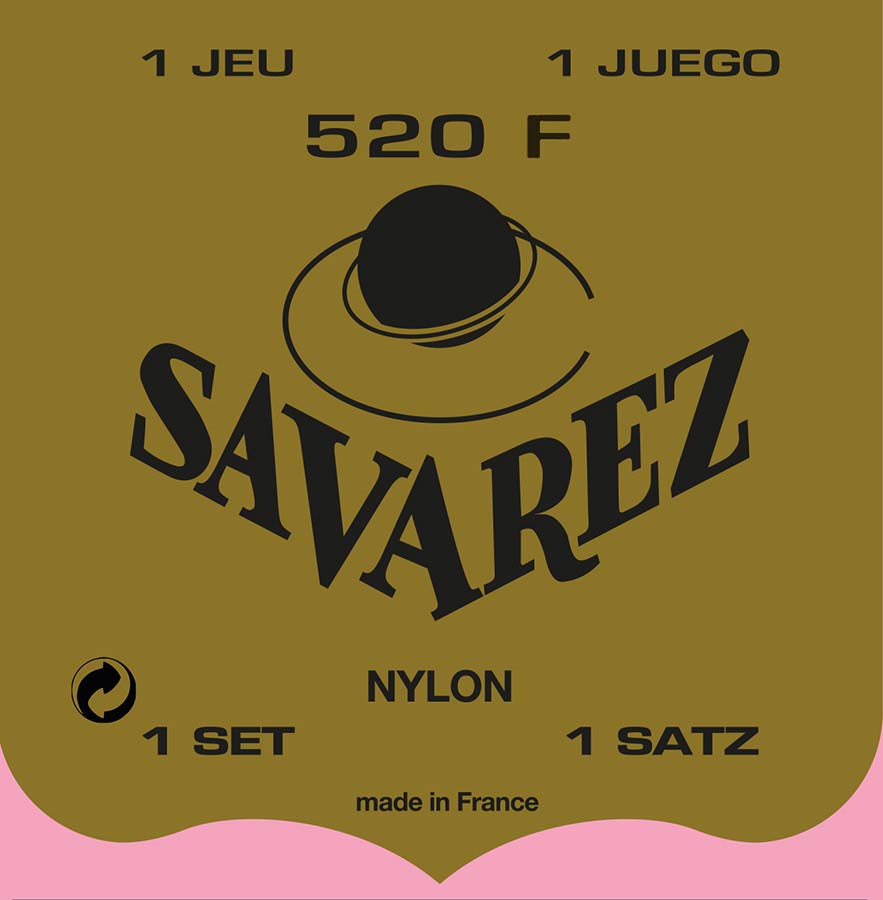 Savarez 520F snarenset voor klassieke gitaar – hoge spanning
