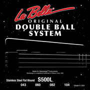 La Bella S500L Double Ball End snaren met dubbel bal-einde, 043-104