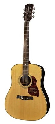 Richwood D-65-VA Master Series handgemaakte dreadnought gitaar, massief sparren en palissander, vintage aged afgewerkt