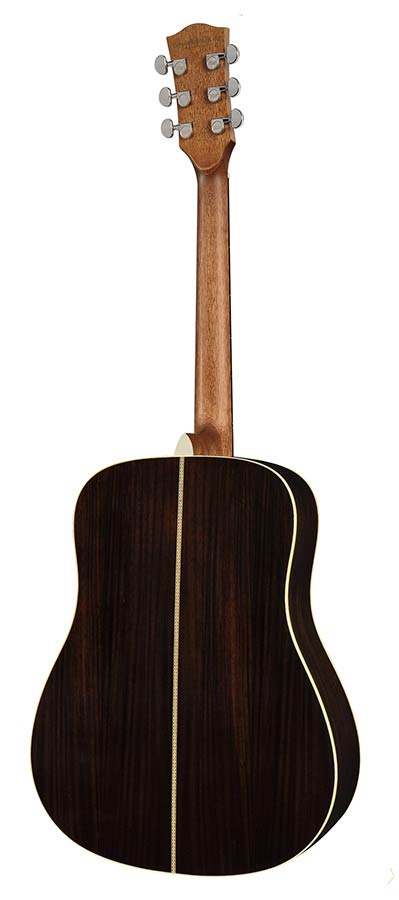 Richwood D-65-VA Master Series handgemaakte dreadnought gitaar, massief sparren en palissander, vintage aged afgewerkt