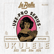 La Bella 200 Uke-Pro ukelelesnaren, 022-036