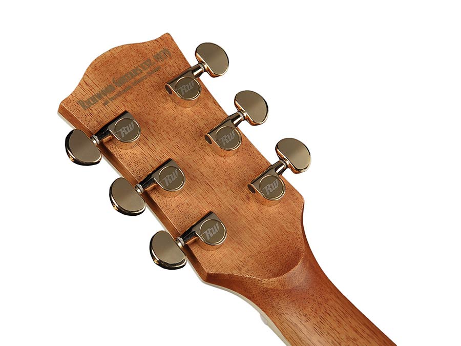 Richwood D-70-CEVA Master Series handgemaakte dreadnought gitaar, massief sparren en palissander, echte abalone, Presys 201