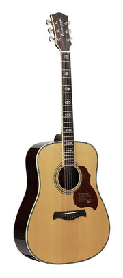 Richwood D-270-VA All Solid Master Series custom shop dreadnought, sparren en palissander, ebbenhout toets, echt abalone, vintage aged afgewerkt