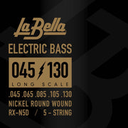 La Bella RX-N5D RX bassnaren, 045-130