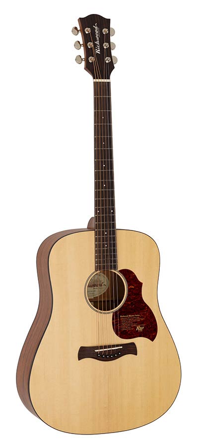 Richwood D-220 All Solid Master Series custom shop dreadnought, sparren, mat afgelakt en mahonie