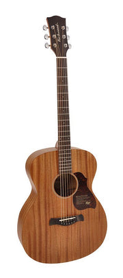 Richwood A-250 All Solid Master Series custom shop auditorium OOO, mahonie, mat afgelakt en mahonie