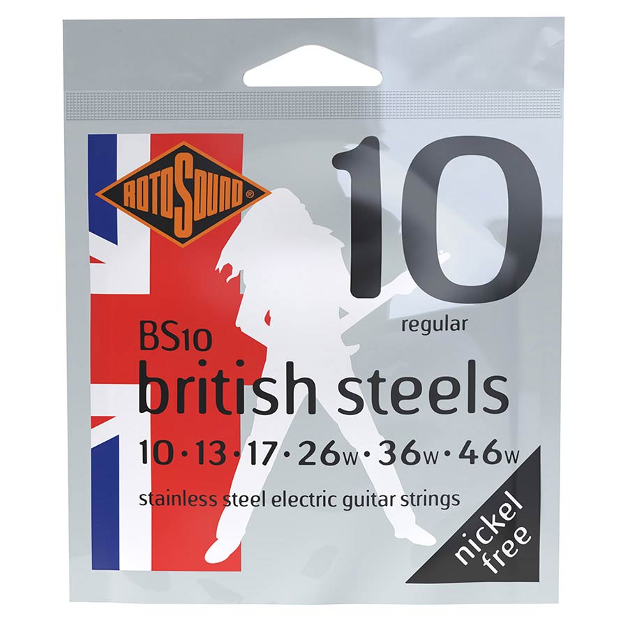 Rotosound BS10 British Steels snarenset voor elektrische gitaar