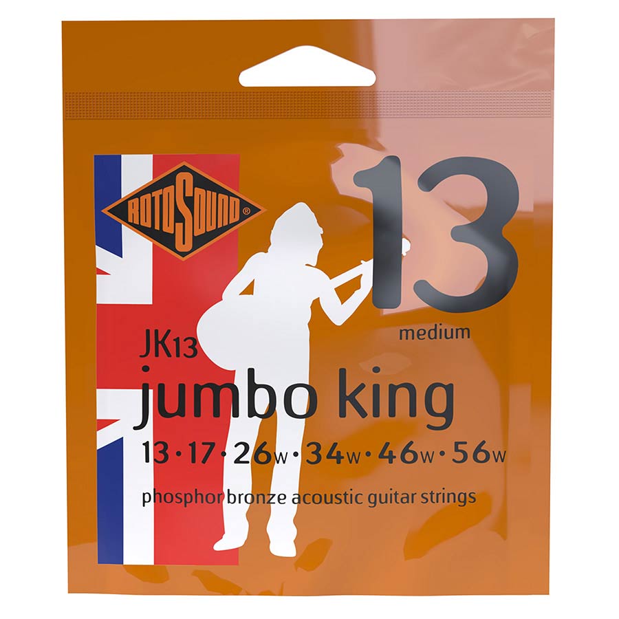 Rotosound JK13 Jumbo King snarenset voor akoestische gitaar