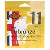 Rotosound TB11 Tru Bronze snarenset voor akoestische gitaar
