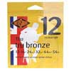 Rotosound TB12 Tru Bronze snarenset voor akoestische gitaar