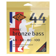 Rotosound RS44LC Bronze Bass 44 snarenset voor akoestische bas, phosphor bronze, 40-100, medium gauge