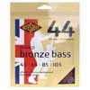 Rotosound RS44LD Bronze Bass 44 snarenset voor akoestische bas, phosphor bronze, 45-105, standard gauge