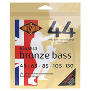 Rotosound RS445LD Bronze Bass 44 snarenset voor akoestische bas, 5-snarig, phosphor bronze 45-130, standard gauge