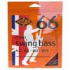 Rotosound RS66EL Swing Bass 66 snarenset elektrische basgitaar, stainless steel, 45-105, standard gauge, extra long scale