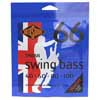 Rotosound SM66N Swing Bass 66 snarenset elektrische basgitaar, nickel wound, 40-100, hybrid gauge