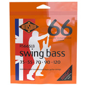 Rotosound RS665LB Swing Bass 66 snarenset elektrische basgitaar, 5-snarig, stainless steel, 35-120, medium light gauge