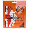 Rotosound RS666LD Swing Bass 66 snarenset elektrische basgitaar, 6-snarig, stainless steel, 35-130, standard gauge