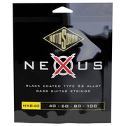 Rotosound NXB40 Nexus snarenset elektrische basgitaar, coated, 40-100, hybrid gauge