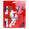 Rotosound SM77 Jazz Bass 77 snarenset elektrische basgitaar, monel flatwound, 40-100, hybrid gauge