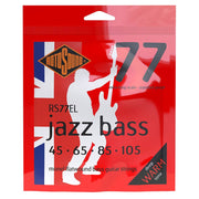 Rotosound RS77EL Jazz Bass 77 snarenset elektrische basgitaar, monel flatwound, 45-105, standard gauge, extra long scale
