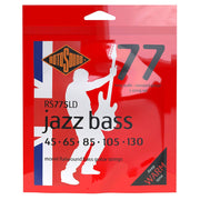 Rotosound RS775LD Jazz Bass 77 snarenset elektrische basgitaar, 5-snarig, monel flatwound, 45-130, standard gauge