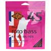 Rotosound RB45 Roto Bass snarenset elektrische basgitaar, nickel wound, 45-105, standard gauge