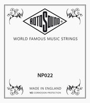 Rotosound NP022 Roto .022 snaar voor elektrische/akoestische gitaar